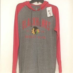 Chicago Blackhawks Women’s Hooded Longsleeve